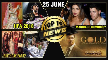 IIFA 2018: Sridevi's Emotional Moment, Stars Performances, Priyanka & Nick Marriage? | Top 10 News