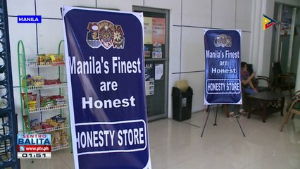 'Honesty store' ng MPD, layong subukin ang katapatan ng mga pulis
