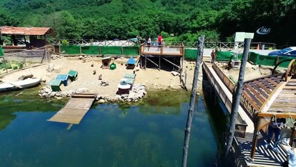 İstanbul'da gizli kalmış güzellik 'Saklıgöl' havadan görüntülendi