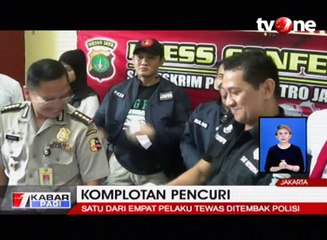 Satu dari Empat Komplotan Perampok Tewas Ditembak Polisi