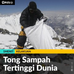 #1MENIT | Tong Sampah Tertinggi dunia
