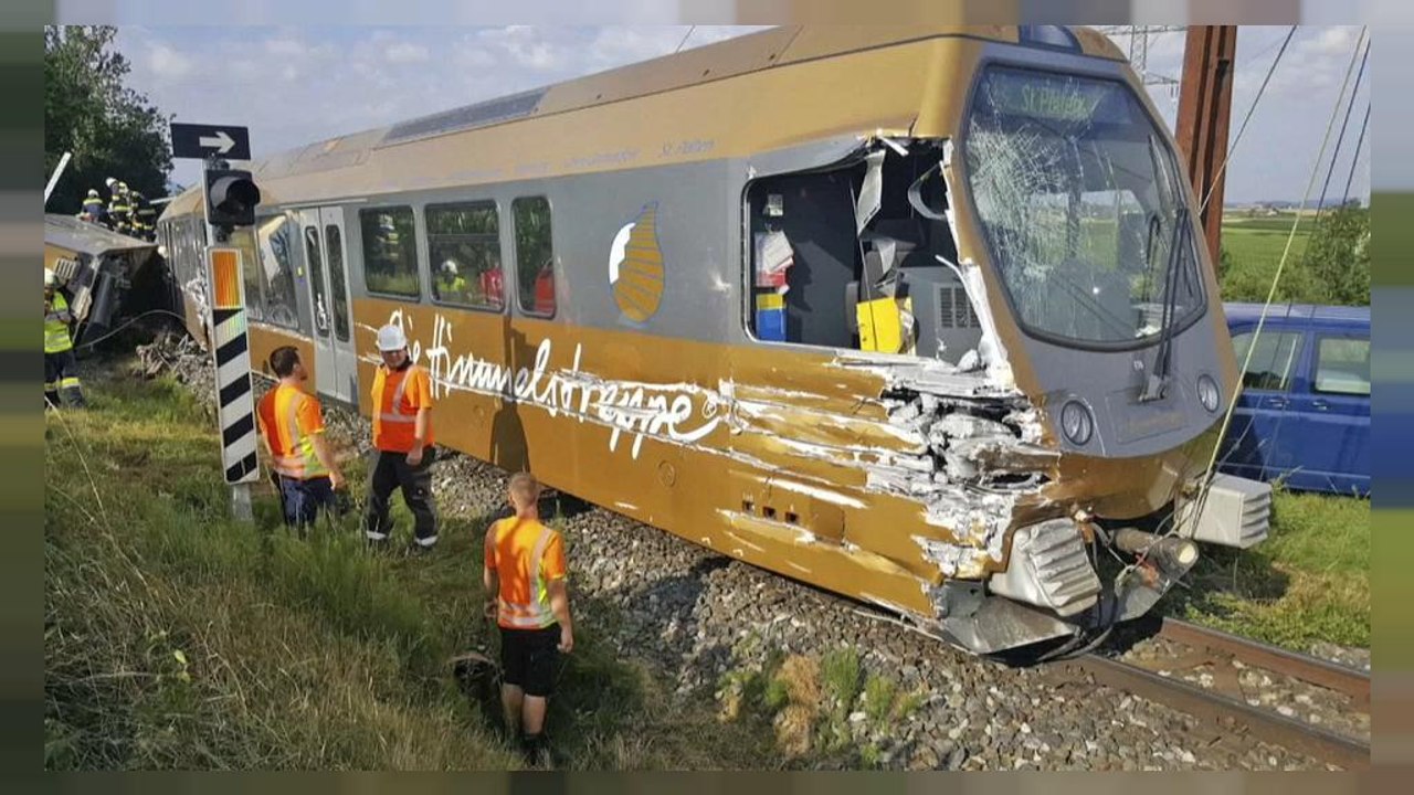 Zugunglück im österreichischen Völlerndorf
