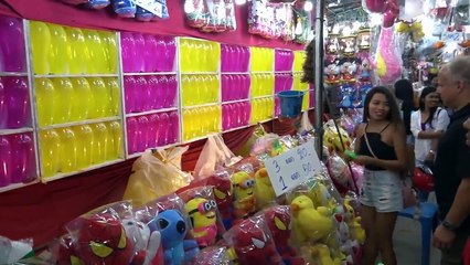 Pattaya Night Scenes  Tree Town Soi Buakhao Walking Street