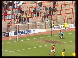 Barnsley - Oxford United 14-03-1992 Division Two