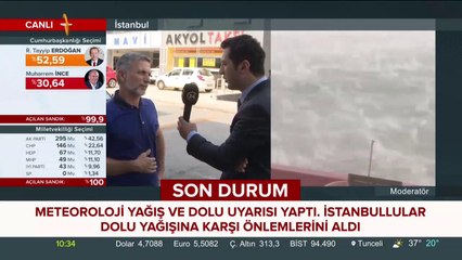 Vatandaş önlem aldı