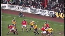 Bristol City - Oxford United 28-03-1992 Division Two