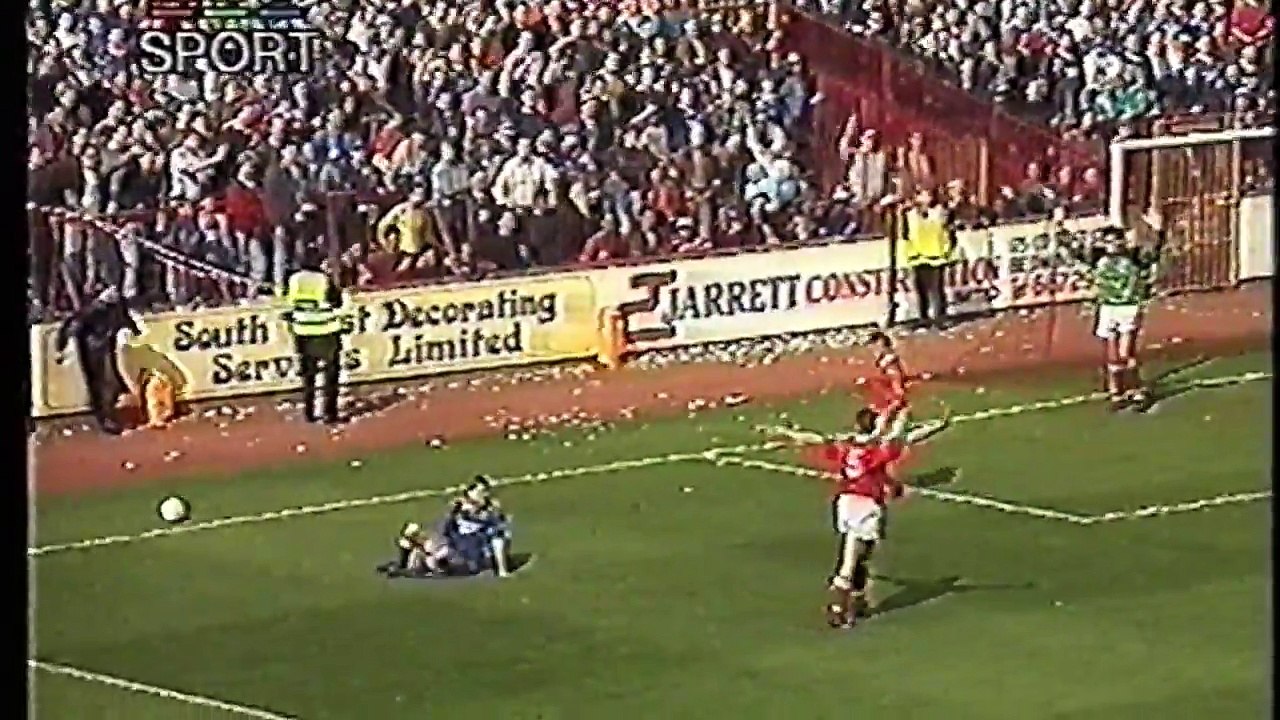 Bristol City - Leicester City 04-04-1992 Division Two