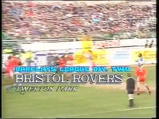 Bristol Rovers - Swindon Town 12-04-1992 Division Two