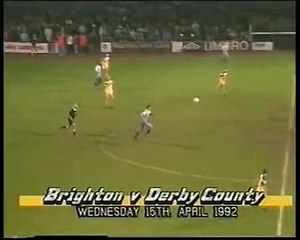 Brighton & Hove Albion - Derby County 15-04-1992 Division Two