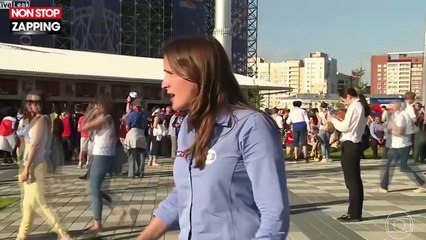 Mondial 2018 : Une journaliste recadre en direct un homme qui tentait de l'embrasser (vidéo)