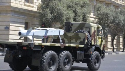 Milli füze SOM-B1 Azerbaycan Ordusu'nun Geçit Töreninde