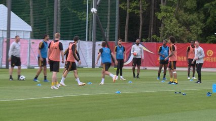 Belgique - L’incroyable header challenge des Diables Rouges