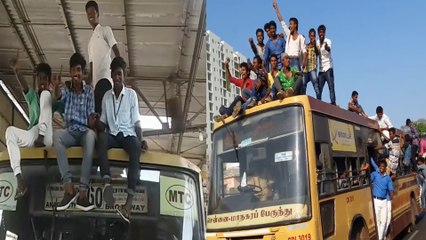 மாணவர்கள் தொந்தரவு அளித்தால் கைது நடவடிக்கை பாயும்- வீடியோ