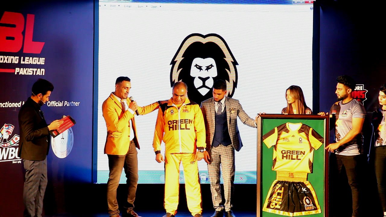 Super Boxing League | First time in Pakistan Aamir khan | Sialkot Shers | Jahangir Riaz