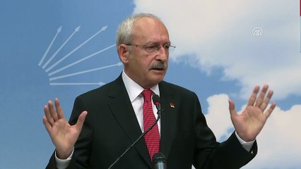 Kılıçdaroğlu: 'Koltuk sevdasına tutulanların bizim partimizde yeri yoktur' - ANKARA