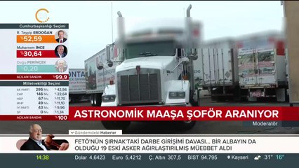 Kanada TIR şoförü arıyor