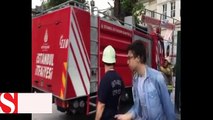 Mimar Sinan üniversitesinde yangın paniği