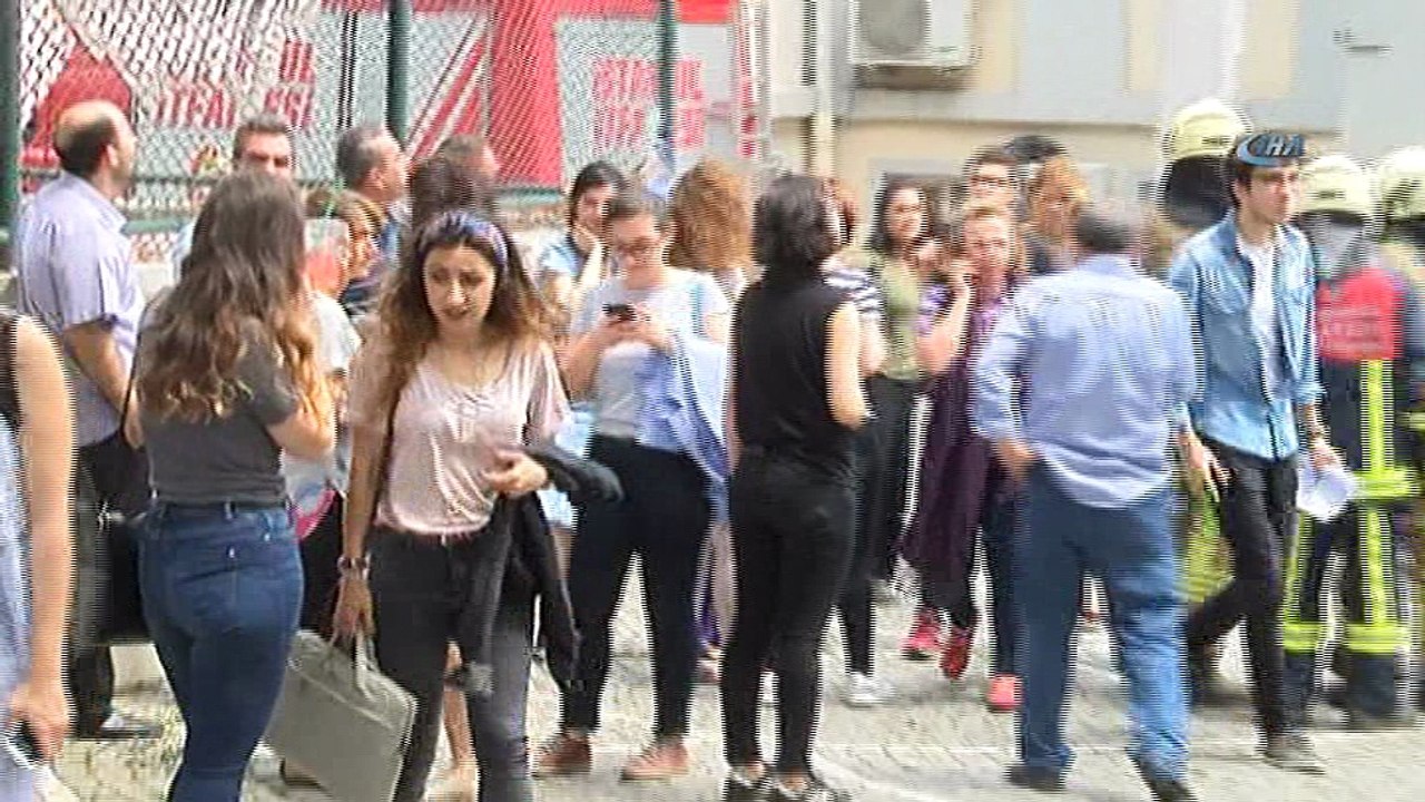 Mimar Sinan Güzel Sanatlar Üniversitesi’nde korkutan yangın