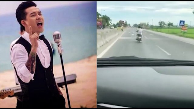 TUẤN HƯNG BỨC XÚC KHI BỊ 2 THANH NIÊN ĐẦU TRẦN ĐÁNH VÕNG TRƯỚC ĐẦU XE