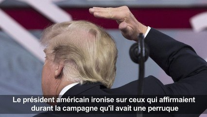 Trump vante sa chevelure, l'un de ses "grands atouts"