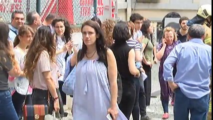 Mimar Sinan Üniversitesinde Yangın Paniği