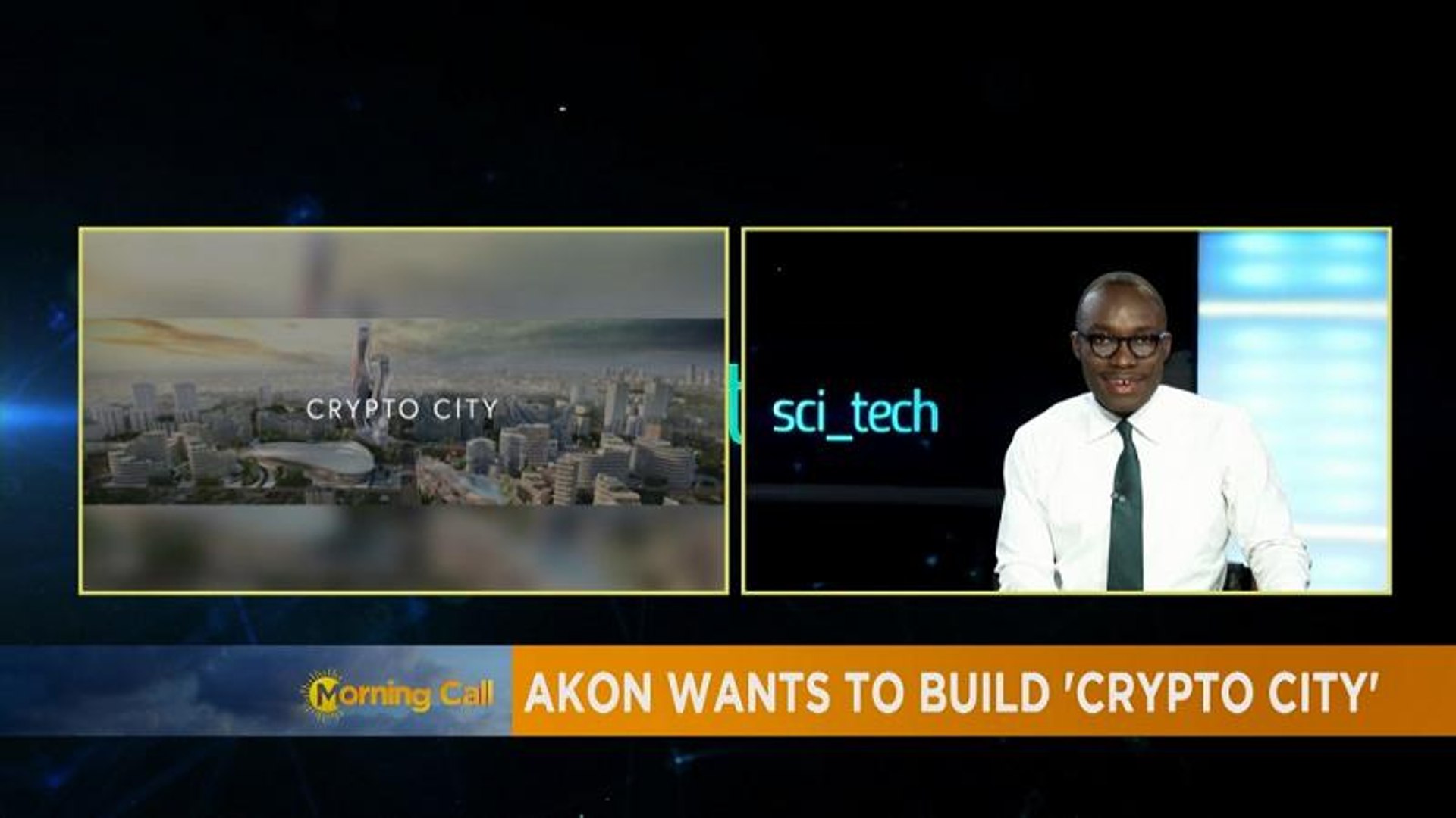⁣Akon veut construire 'crypto city' [Sci Tech]