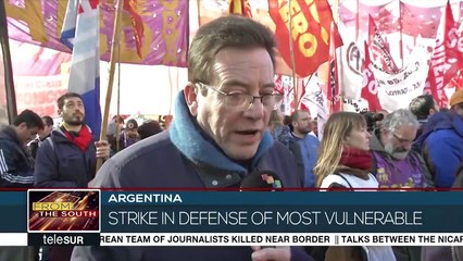 Argentina's Workers Union Called for a 24-hour National Strike