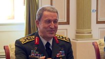 - Aliyev, Genelkurmay Başkanı Hulusi Akar'ı Kabul Etti