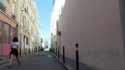 Paris: une oeuvre attribuée à Banksy au Bataclan