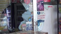 Antalya Özel - Türk Bayrağı Asılı Marketi Yakmak İstemişler. Saldırı Anı Güvenlik Kamerasında -1
