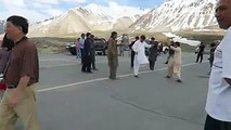 Chinese & Pakistani Tourists having fun at Khunjerab Pass #BeautifulPakistan #KKH #GilgitBaltistan Credits: FreddieHowe from Youtube
