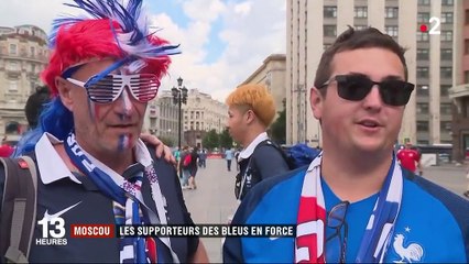 Coupe du monde : les supporters des Bleus arrivent en force en Russie