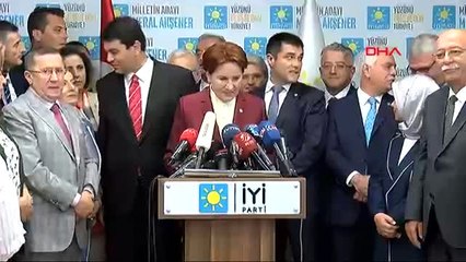 Akşener: Gik, İyi Parti'nin Genel Başkanlığımda Yola Devamını Güçlü Şekilde Belirtmişlerdir