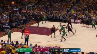 LeBron James Destroys Aron Baynes For Trying To Posterize Him！