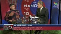 Maradona fija posición sobre época de la última dictadura en Argentina