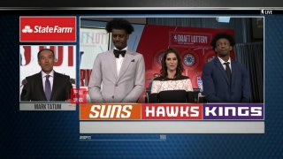Josh Jackson Can't Believe The Suns get the No. 1 pick for the 1st time in franchise history！