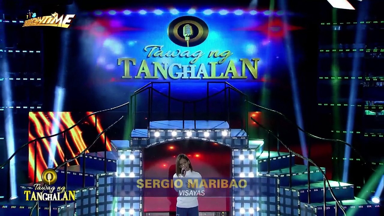 20180626_itsshowtime_TNT 3_ Visayas contender Sergio Maribao sings Erik Santos_
