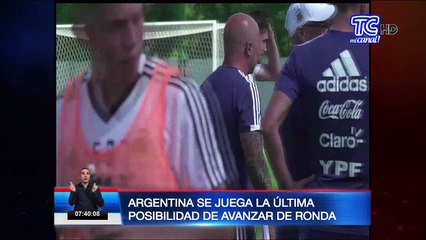 Argentina se juega la última posibilidad de avanzar de ronda