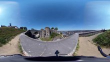 La vue depuis la Citadelle de Namur en 360 degrés