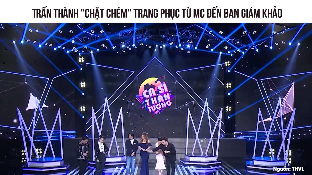 Trấn Thành "chặt chém" trang phục từ MC đến ban giám khảo