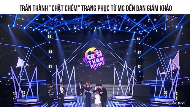 Trấn Thành chặt chém trang phục từ MC đến ban giám khảo