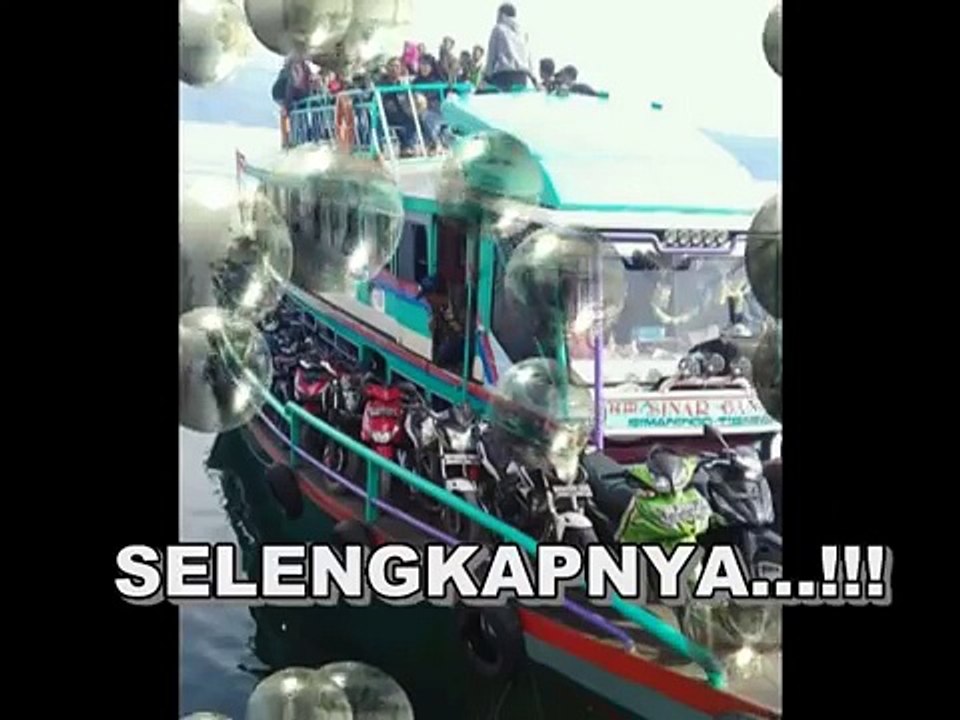 BEREDAR REKAMAN..!! 2 MENIT SEBELUM KAPAL KM SINAR BANGUN TENGGELAM