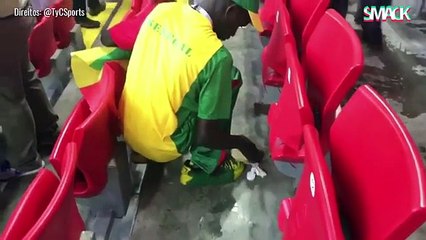 Mundial: Estes adeptos arrasam na forma de festejar