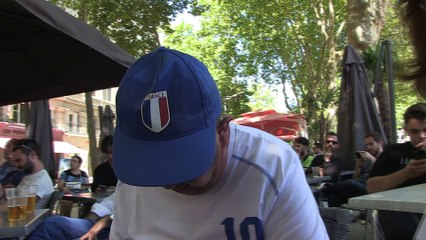 Les supporters étaient en "civils"