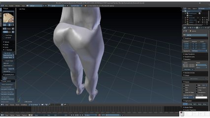 Blender: Esculpiendo un cuerpo femenino 16