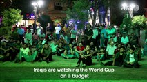 Iraqis buy into World Cup fever, without breaking bank