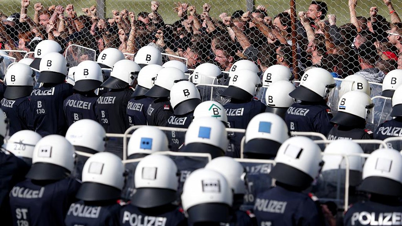 Österreich übt Grenzschutz