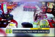 Surco: asaltan restaurante chifa por quinta vez