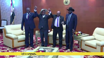 Le président sud-soudanais et son rival expriment leur espoir de paix à Khartoum