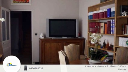 A vendre - Vienne - 7 pièces - 240m²